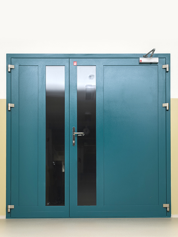 Prosklené ocelové dveře standard 5