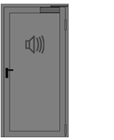 Protipozarní dvere se zvukovou propustností