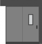 Protipožární posuvné dveře